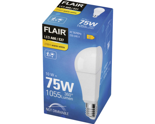 Bec LED Flair A60 E27, fără reglare a intensității