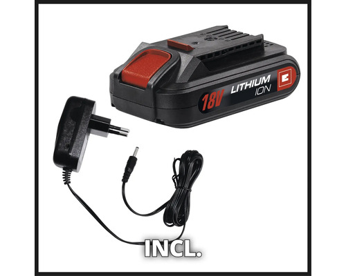 Baterie litiu-ion Einhell de 18 V cu încărcător