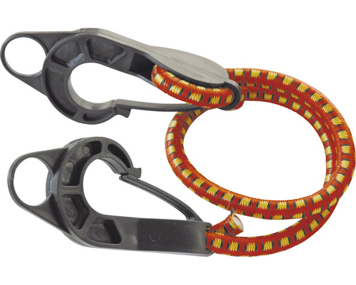 Coardă elastică cu cârlige tip carabină