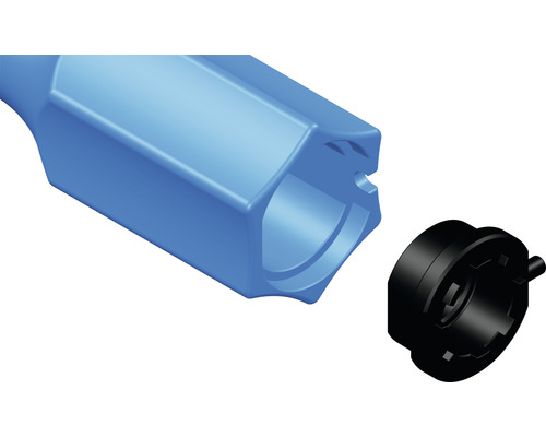 Extractor albastru cu inserție neagră