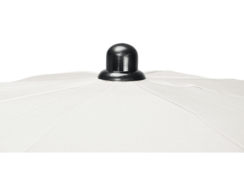 Detaliu cu o marchiză albă cu vârf negru