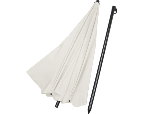 Umbrelă de soare închisă cu vârf de pământ