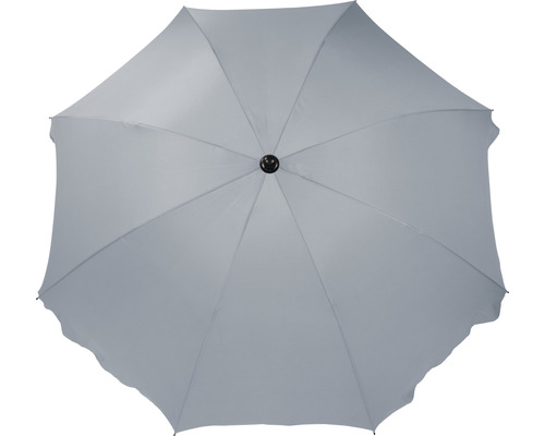 Vedere de sus a unei umbrele de soare deschise