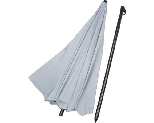 Umbrelă de soare închisă cu vârf de împământare