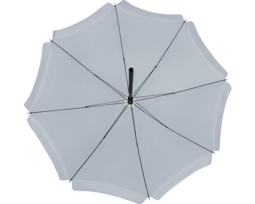 Umbrelă de soare deschisă de jos