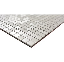 Mozaic aluminiu autoadeziv Quadrat Alu SAM 4AL5S argintiu mat periat 29x29 cm-thumb-2