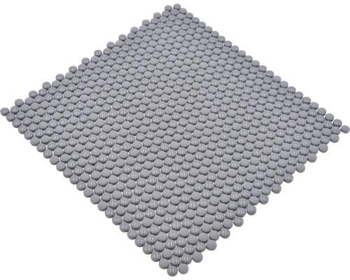 Covor mozaic din pietre mici rotunde