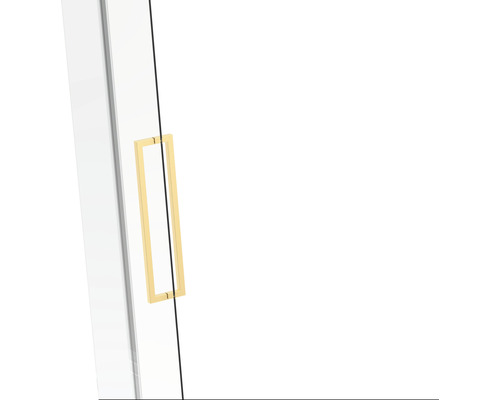 Cabină de duș cu mâner dreptunghiular