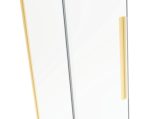 Detalii ale unei cabine de duș cu mâner și cadru