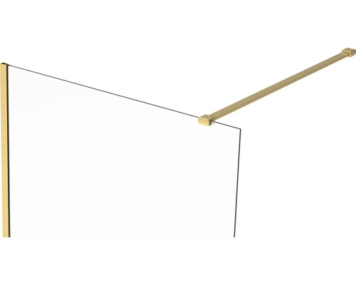 Paravan de duș cu bară de stabilizare