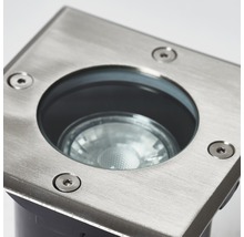 Spot încastrabil Lalumi GU10 max. 20W, 110x110 mm, pentru exterior IP67, oțel inoxidabil-thumb-5 Spot încastrabil Lalumi GU10 max. 20W, 110x110 mm, pentru exterior IP67, oțel inoxidabil-thumb-5