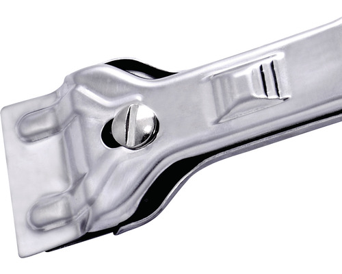 Răzuitor de sticlă din metal cu șurub pentru fixarea lamei