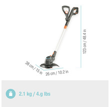 Trimmer pe bază de acumulator Gardena ComfortCut 23/18 V basic, fără acumulator și încărcător incluse-thumb-6