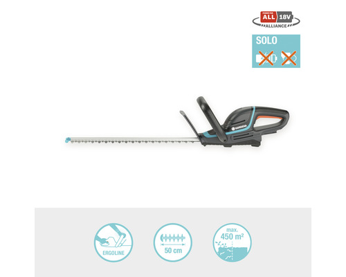 Foarfecă de gard viu cu acumulator Gardena fără acumulator și încărcător