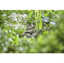 Picurător final Gardena 2l/h racord 3/16", plastic negru