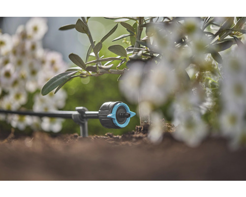 Irigare prin picurare în grădină pentru udarea plantelor