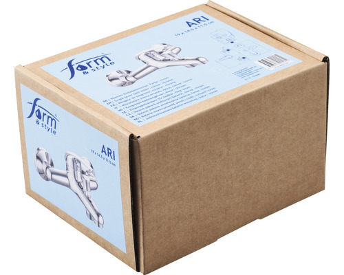 Cutie cu baterie de baie monocomandă de la Form and Style