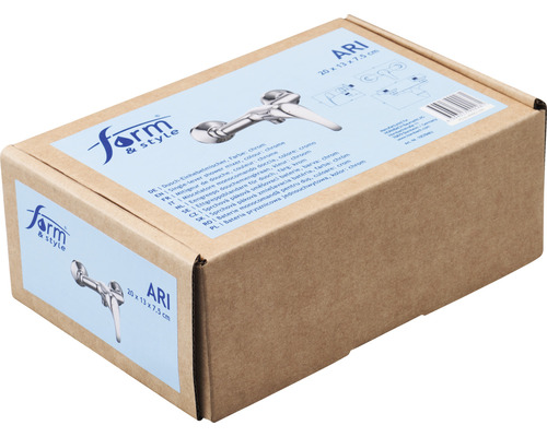 Ambalaj baterie de duș marca Form and Style