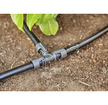 Conector tip T pentru sistem de irigare în grădină
