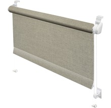Stor mini semitransparent Faro bej 80x150