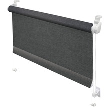 Stor mini semitransparent Faro grafit 50x150 cm