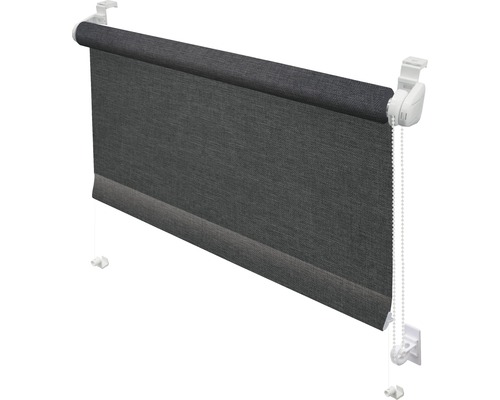 Rulouri textile gri cu lanț pentru decorarea ferestrelor și protecție solară