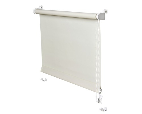 Rulou bej deschis pentru ferestre fără găurire