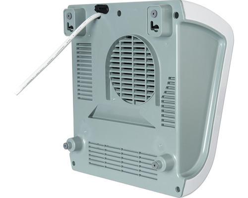 Vedere din spate a unui uscător electric de mâini pentru montare pe perete