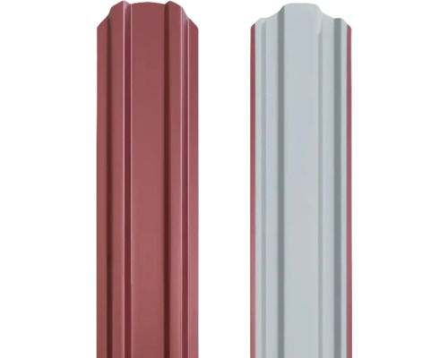 Două profile metalice pentru gard