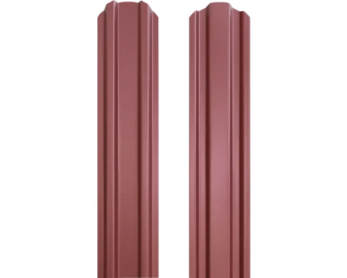 Două profile de gard din metal