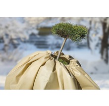 Floraself W Husă protecție iarnă XXL, 1,9x2,4 m, bej