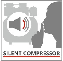 Simbol pentru un compresor silențios