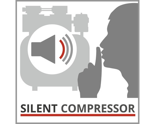 Simbol pentru un compresor silențios