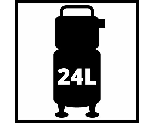 Simbol pentru un compresor de 24 litri