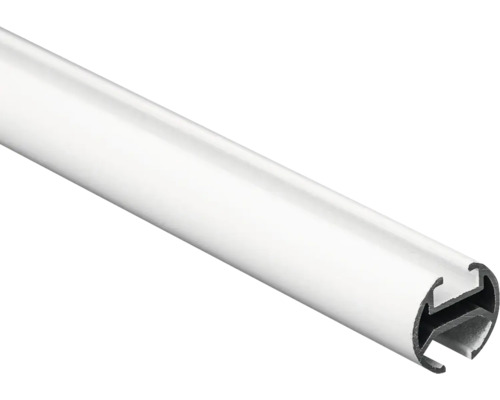 Bară metalică pentru perdele în secțiune transversală