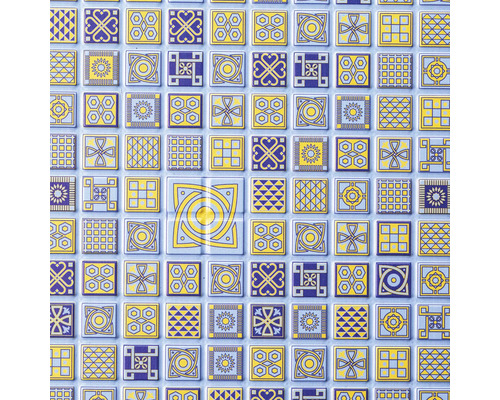 Plăci de mozaic pătrate cu modele diferite