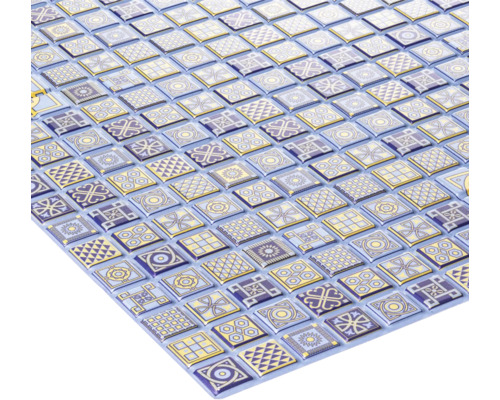 Placă de mozaic cu modele geometrice