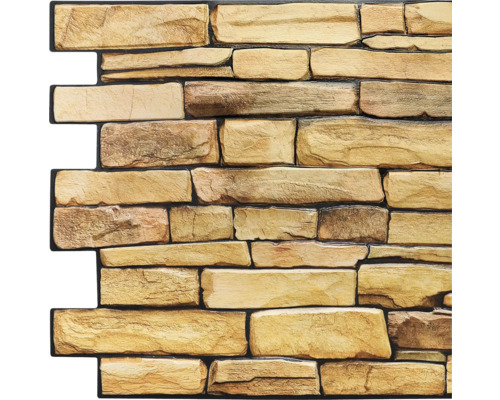 Panou de perete din piatră cu aspect de piatră