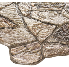 Panou decorativ PVC Sand Stone Brown 98x48 cm
