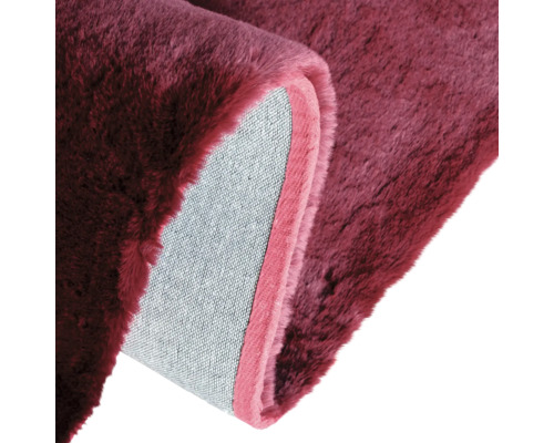 Prim-plan cu un covor cu fibre textile