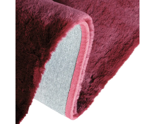 Vizualizare detaliată a unui covor cu fibre