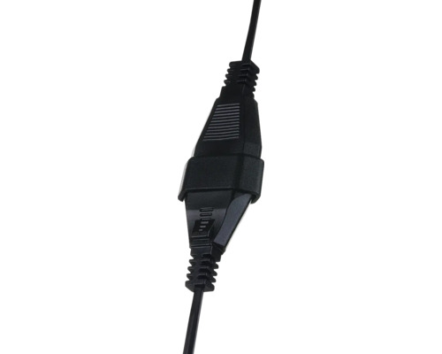 Două cabluri de alimentare conectate