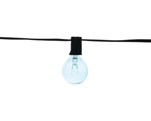 Bec pe un șir de lumini