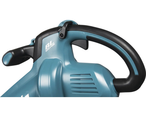 Imagine detaliată a unei suflante de frunze fără fir cu motor fără perii și mâner