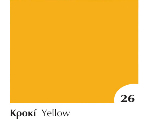 Mostră de culoare Kroki Galben 26