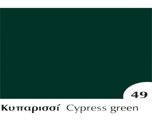 Paletar de culori verde chiparos