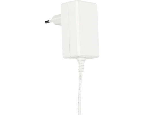 Adaptor de alimentare alb cu ștecher european