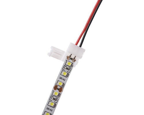 Bandă LED cu clemă de conectare și cablu