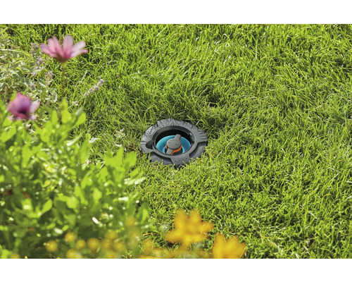 Aspersor îngropat într-un gazon