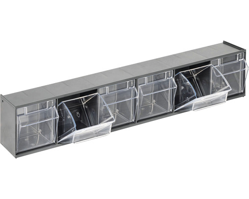 Dulap cu sertare transparente